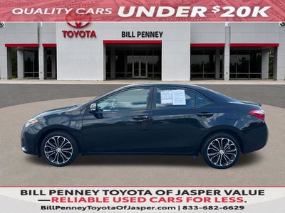 2015 Toyota Corolla S Plus