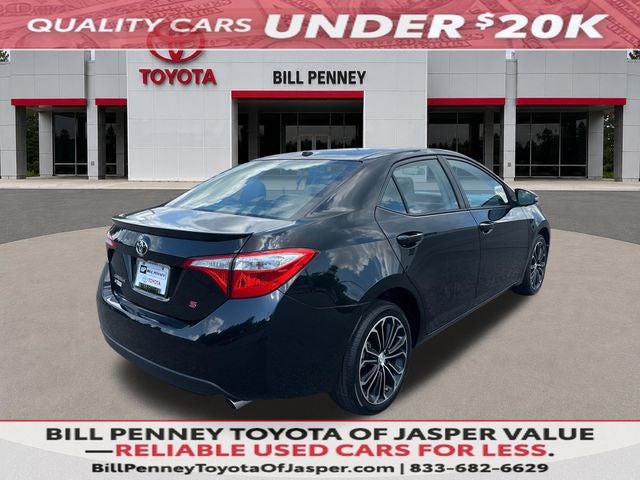 2015 Toyota Corolla S Plus