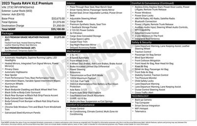 2023 Toyota RAV4 XLE Premium