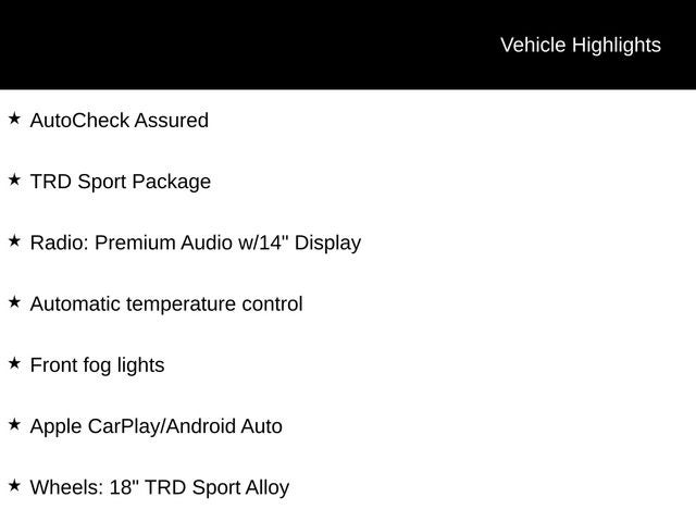 2025 Toyota Tacoma TRD Sport