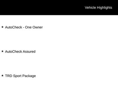 2025 Toyota Tacoma TRD Sport