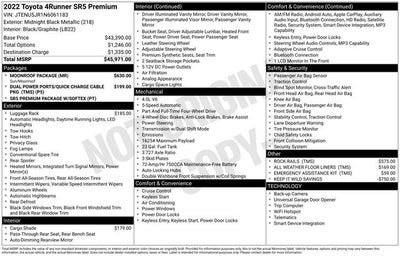 2022 Toyota 4Runner SR5 Premium