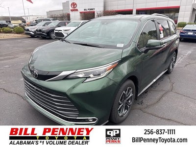 2026 Toyota Sienna Platinum 7 Passenger