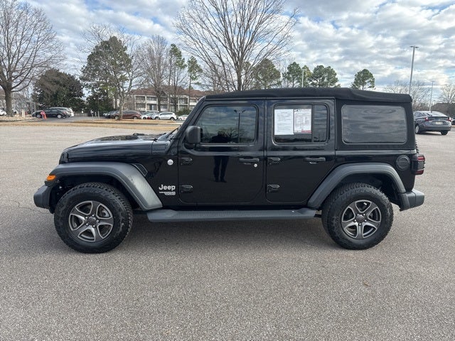 2018 Jeep Wrangler Unlimited Sport S