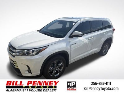 2018 Toyota Highlander Hybrid Limited Platinum
