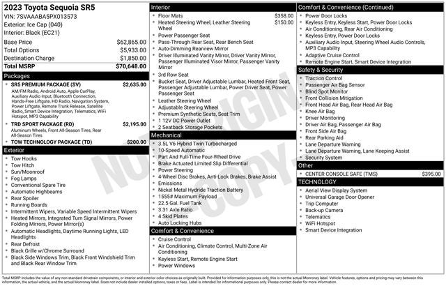 2023 Toyota Sequoia SR5