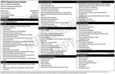 2023 Toyota Crown Limited