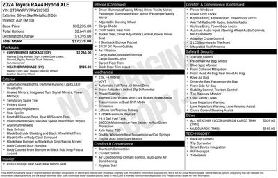2024 Toyota RAV4 Hybrid XLE