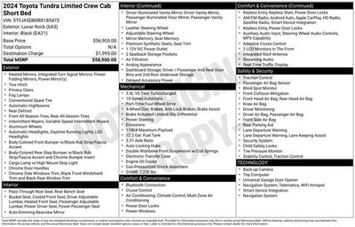 2024 Toyota Tundra Limited