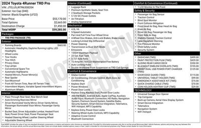 2024 Toyota 4Runner TRD Pro