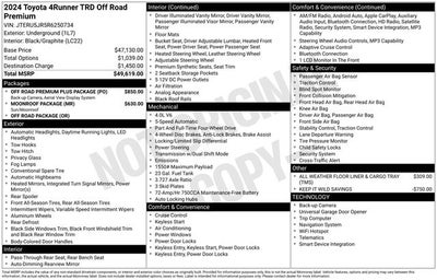 2024 Toyota 4Runner TRD Off-Road Premium