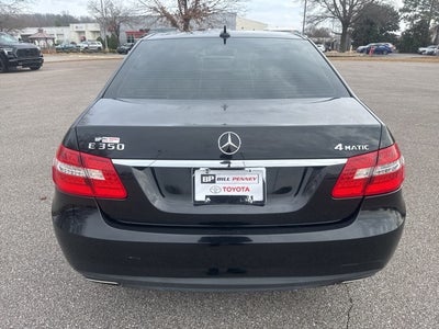 2011 Mercedes-Benz E-Class E 350 4MATIC®